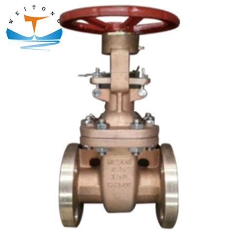 Jis Marine Sea Water Brass Gate Valve Class K K Marine Valve