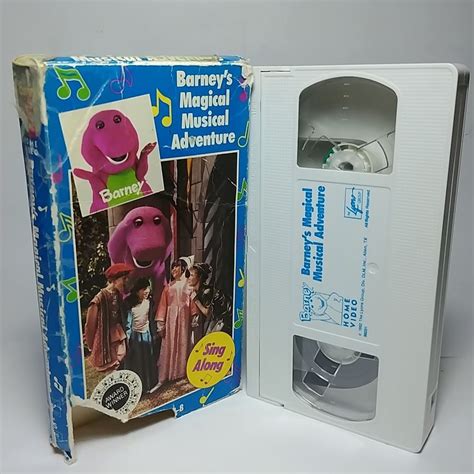 Barney Sing Along Vhs Lot Of Magical Musical Home Sweet Homes Safety ...