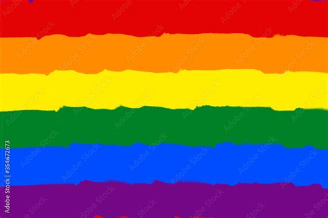 Lgbt Flag Gay Pride Social Movement Rainbow Flag Is A Symbol Of Lesbian Gay Bisexual