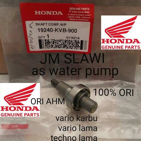 Jual As Water Pump Vario 110 Techno Vario Karbu Ori Ahm Di Lapak