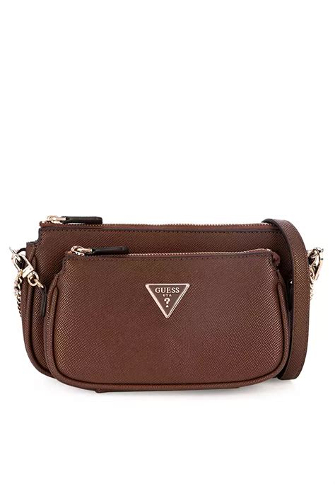 Buy Guess Noelle Double Pouch Crossbody Online Zalora Philippines