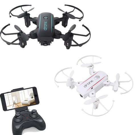 Quadcopter Drone Foldable With Wifi Camera Live Video Headless Mode