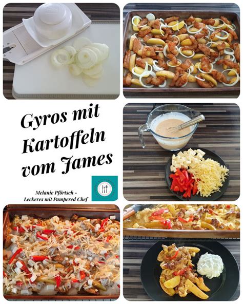 Gyros Mit Kartoffeln Vom James Melanie Pf Rtsch Leckeres Mit