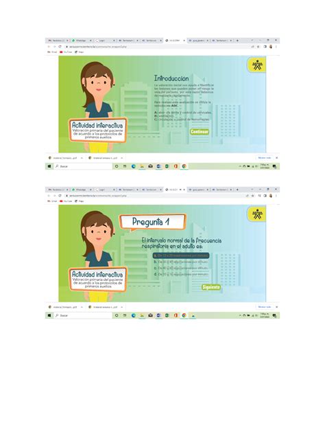 Actividad Evidencia Acciones Basicas Para La Atencion De Una