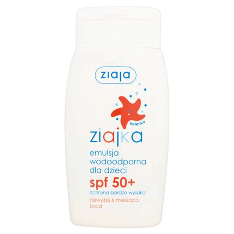 Ziaja Ziajka Wodoodporna Emulsja Dla Dzieci SPF50 125ML