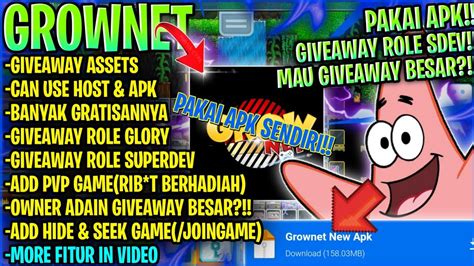 PAKAI APK LAGI ADA GIVEAWAY BESAR GROWTOPIA PRIVATE SERVER TERBARU