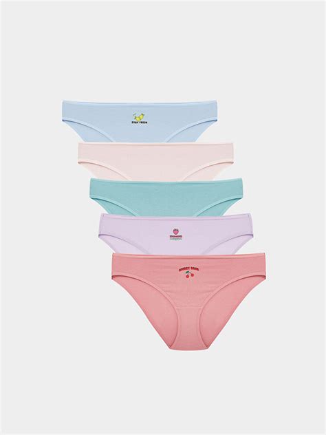 LCW Young Štampane bikini gaćice komada S Z GJZ LC Waikiki