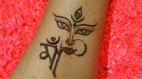 Top Minimalist Durga Tattoo In Cdgdbentre