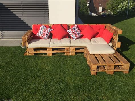 Gartenlounge Aus Paletten Selber Bauen Heimwerkerking Von Lounge Ecke