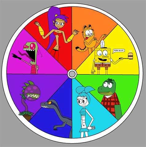 Character Color Wheel Challenge by Yagobrozz18 on DeviantArt