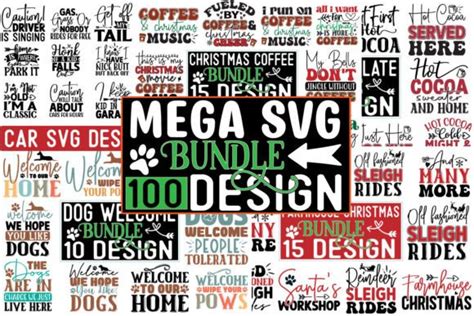 Mega Svg Bundle Design Graphic By Svg Print Design Creative Fabrica