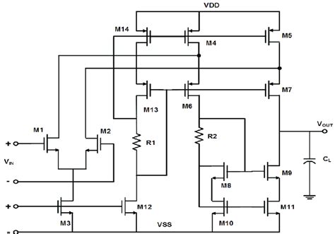 Folded Cascode Ota Schematic Download Scientific Diagram