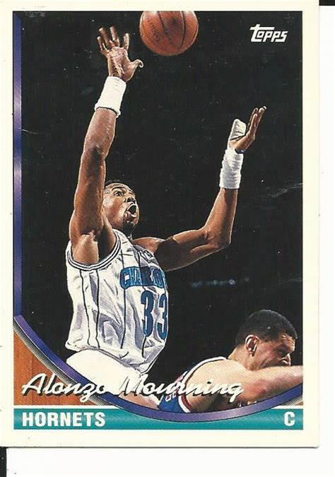 Ultra Fleer Alonzo Mourning Rookie Rc Pick Form List