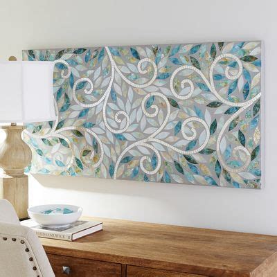 Pier Imports Spa Swirls Wall Panel Mosaic Wall Art Wall Paneling