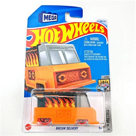 Машинка коллекционная Mattel Hot Wheels BRICKIN DELIVERY купить с доставкой по выгодным