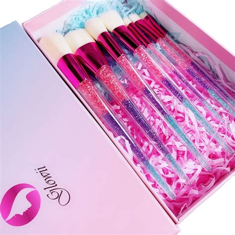 List 95 Pictures Pink And White Makeup Brush Set Sharp