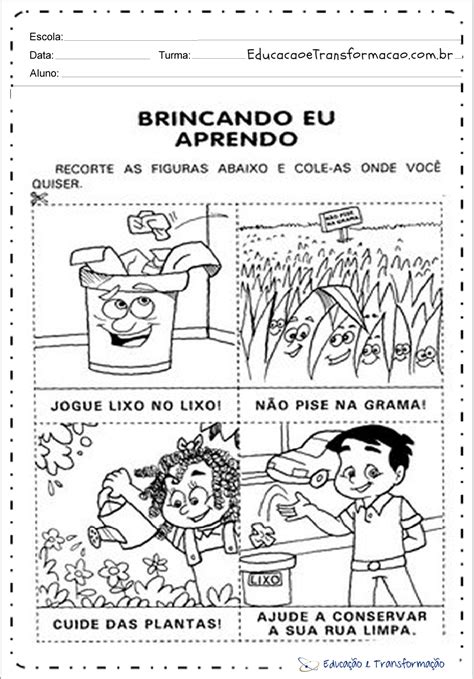 Sequencia Didatica Sobre Meio Ambiente Para 2 Ano Sobre Isso