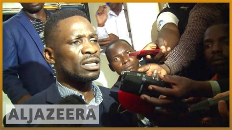 🇺🇬 Ugandan Pop Star Mp Bobi Wine Arrested On Arrival L Al Jazeera