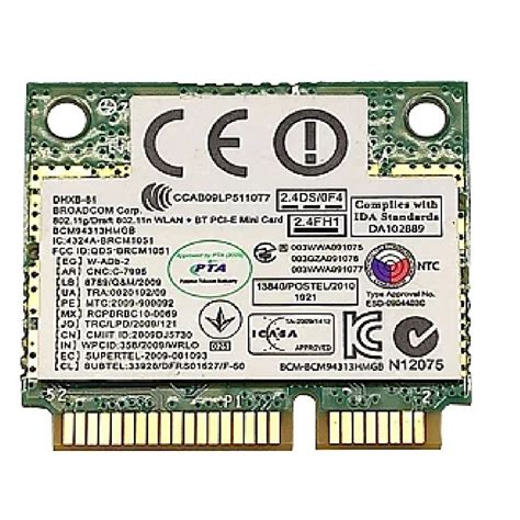 Placa Wifi Dhxb Bcm Hm Netbook Samsung Np Nc Shopee Brasil