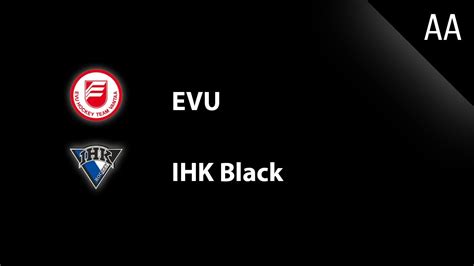 U14 AA EVU IHK Black YouTube