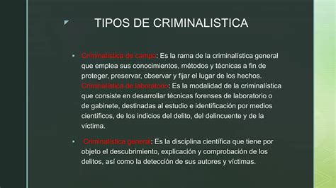 Criminalistica Ppt