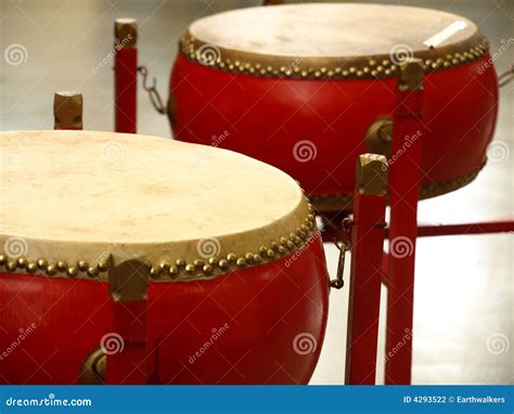 Asian drums stock photo. Image of chinese, instruments - 4293522