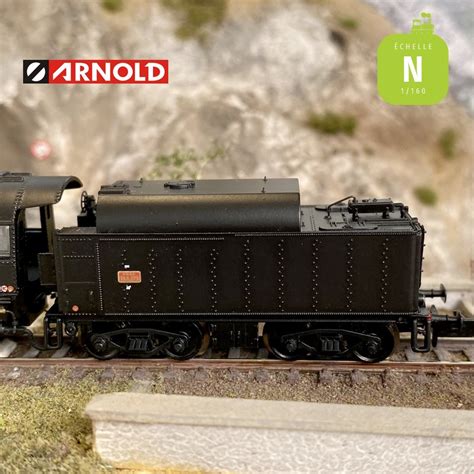 Locomotive Vapeur 141 R 1173 SNCF EP III Analogique N Arnold HN2481