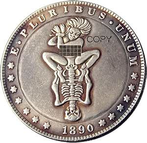 Amazon Copy U S Hobo Morgan Coin Sexy Naked Nude Woman Skeleton Sex Hands Tied Up Cuffs