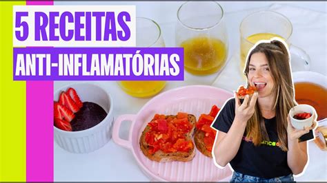 5 RECEITAS PARA DESINFLAMAR O CORPO DELICIOSAS E PARA DIFERENTES