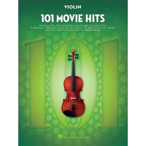 Hal Leonard 101 Movie Hits For Violin Musikhaus Thomann