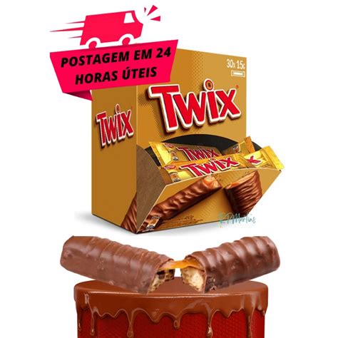 Caixa Twix Chocolate Shopee Brasil