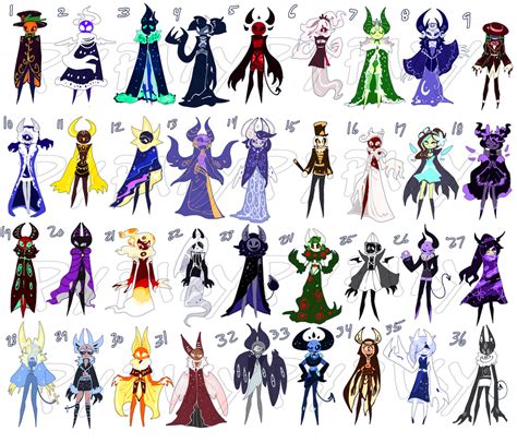 Spooky Adopts 2021 Week 4 0 7 Closed By Pypixy On Deviantart