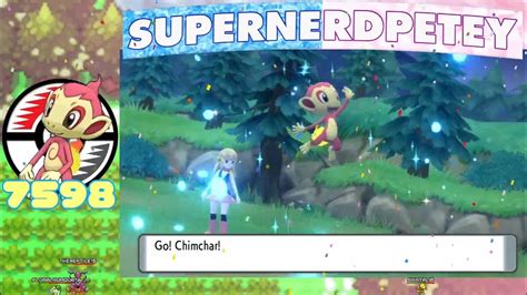 Shiny Chimchar In Bdsp After Total Srs Youtube