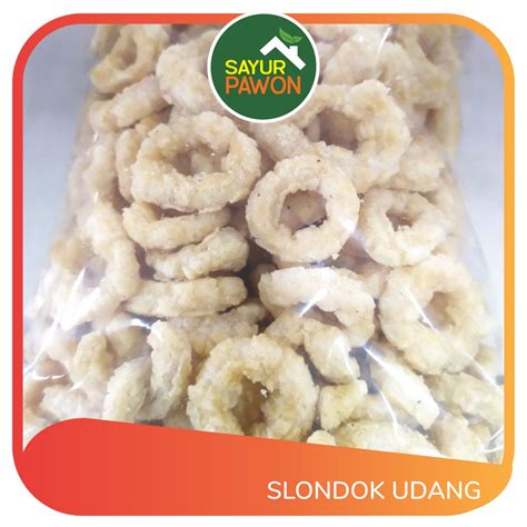 Jual Slondok Udang Per Gr Sayur Pawon Snack Camilan Jogja