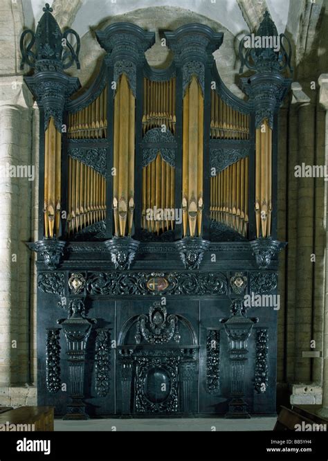 Durham Cathedral organ case Stock Photo, Royalty Free Image: 24102992 ...