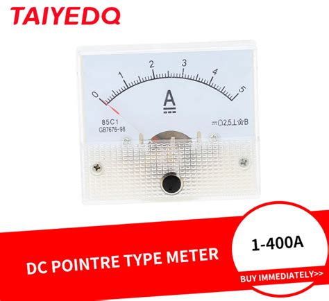 85c1 A Dc Amp Analog Panel Meter 5a 10a 15a 20a 30a 50a 100a 150a Currentpng