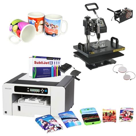 In Combo Heat Press Transfer Sublimation Plus Printer Epson Start