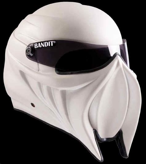 Bizarre New Bandit Ghost Helmet Mcn