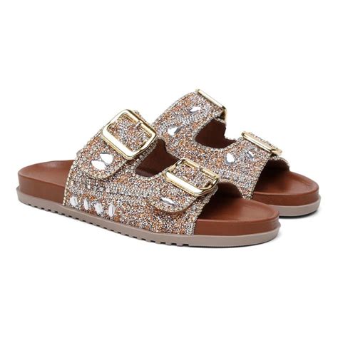 Sand Lia Rasteira Papete Brilho Nude Blogueira Compre Agora Dafiti Brasil