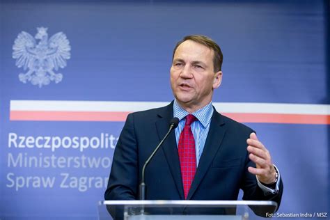 Sikorski Kandydatem Na Prezydenta W Wyborach Prezydenckich Jego