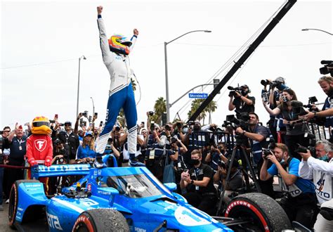 Indycar Series En Long Beach Carrera Colton Herta Se Llevó El