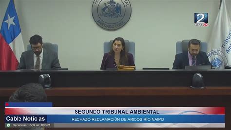 31 MAY 2024 Segundo Tribunal Ambiental rechazó reclamación de Áridos