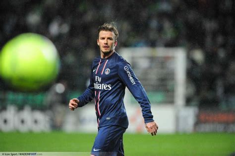 Anciens David Beckham déclare sa flamme aux supporters parisiens