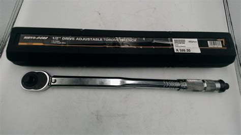 Auto Gear Torque Wrench 1/2" drive Torque Wrench - Cash Converters