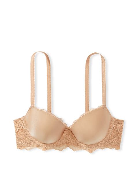 Buy Smooth And Lace Lightly Lined Demi Bra Praline Order Bras Online