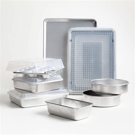 Nordic Ware Naturals 13 Piece Bakeware Set Reviews Crate Barrel