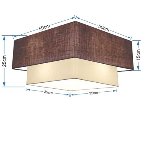 Plafon Para Sala De Tv Quadrado Tv C Pula Cor Caf Bege
