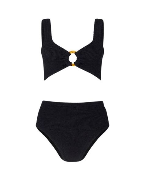 Hunza G Nadine Bikini In Black Lyst