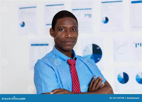 Serious Mature African American Businessman With Tie Stock Photo Image Of American Afro