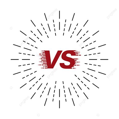 Versus Vs Vector Art PNG Versus Style Illustration Vs Logo Fight